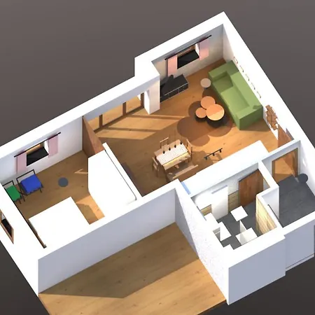 Apartmán Risserkogel Original Mit Grossem Garten *